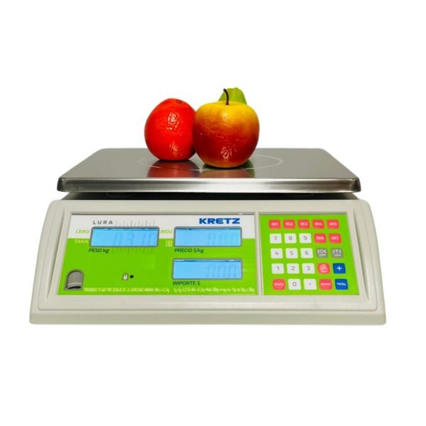 Balanza Lura 30KG 7 Memorias y Bateria-Kretz