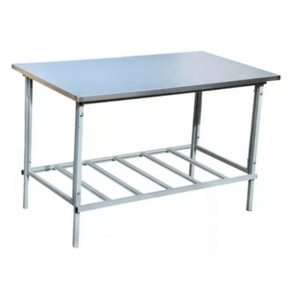 Mesa de Trabajo Acero Inox Reforzada Cga