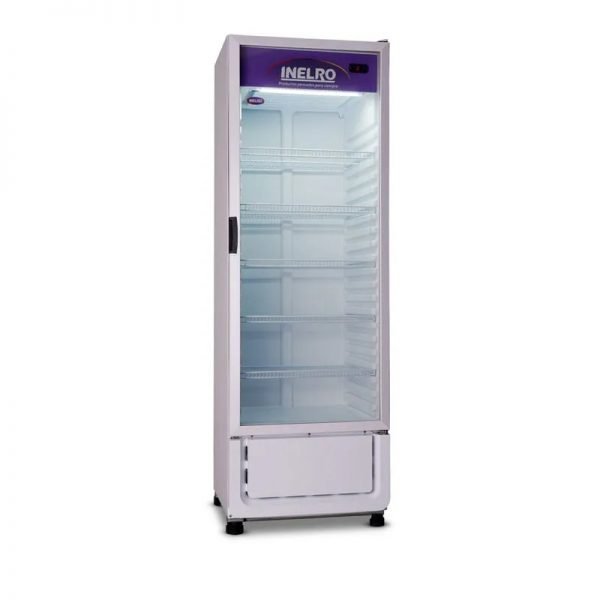 Exhibidora Vertical 470 Lts. C/Zocalo y sin Cenefa Inelro