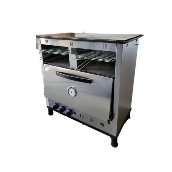 Horno Multiple de 6 C/Plancha Bif. 2 Pinzas Carlitera Calabro